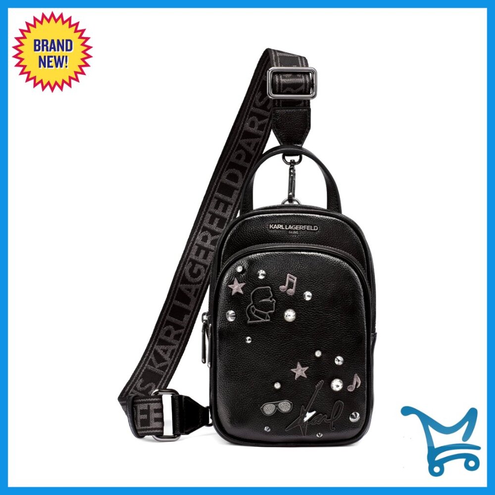 Pebble Patent Crossbody Bag, 9x6x2.5 Inches, Phone Size, Non-Leather
